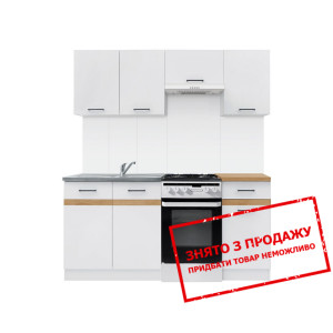 Кухня Junona Line 170 Білий/Білий глянець BRW...